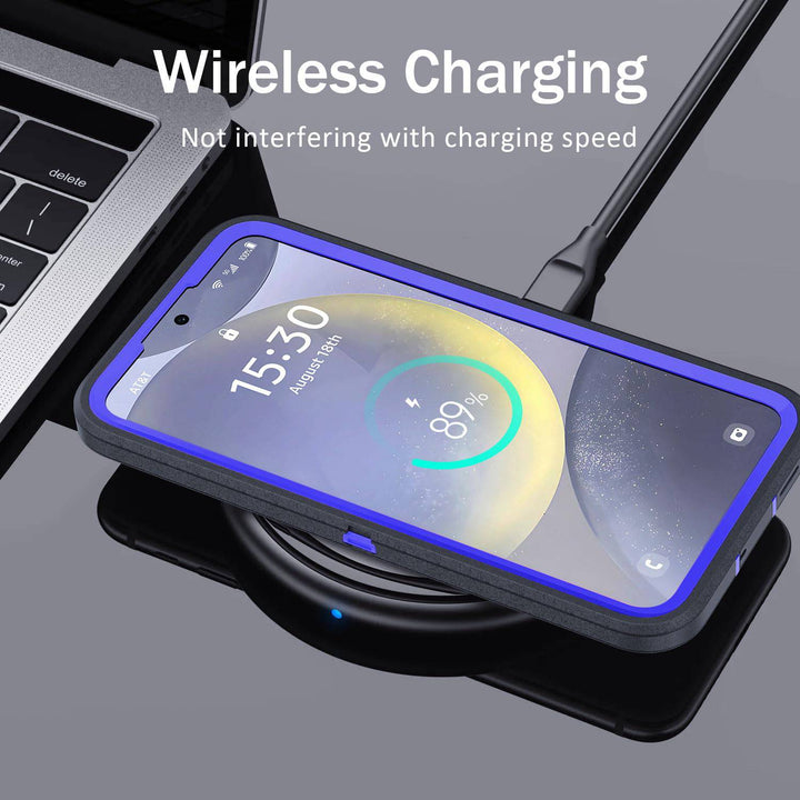 BaHaHouse Galaxy S22 Kickstand Case - Night Purple/Pink - DOKUTRONIX