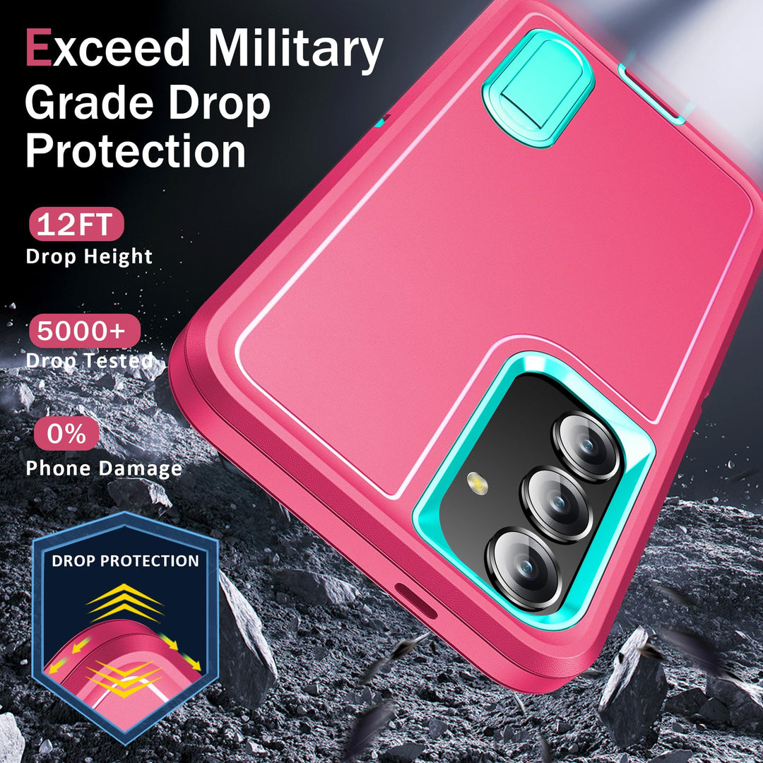 BaHaHouse Galaxy S22 Kickstand Case - Night Purple/Pink - DOKUTRONIX