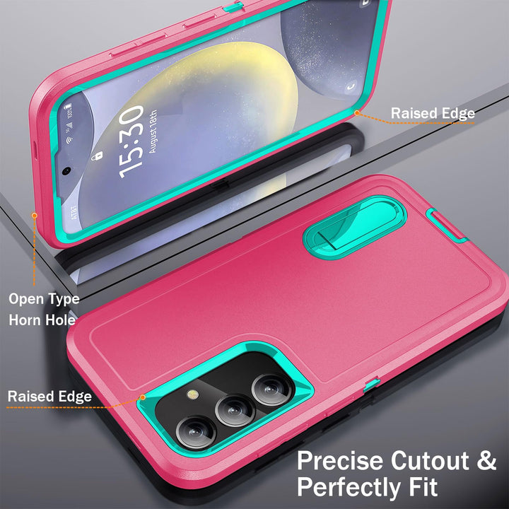 BaHaHouse Galaxy S22 Kickstand Case - Night Purple/Pink - DOKUTRONIX