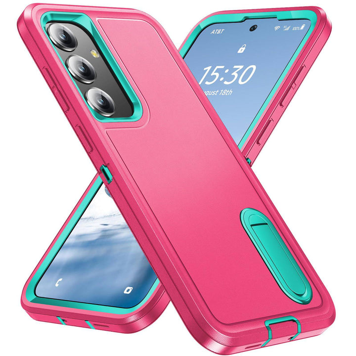 BaHaHouse Galaxy S22 Kickstand Case - Night Purple/Pink - DOKUTRONIX