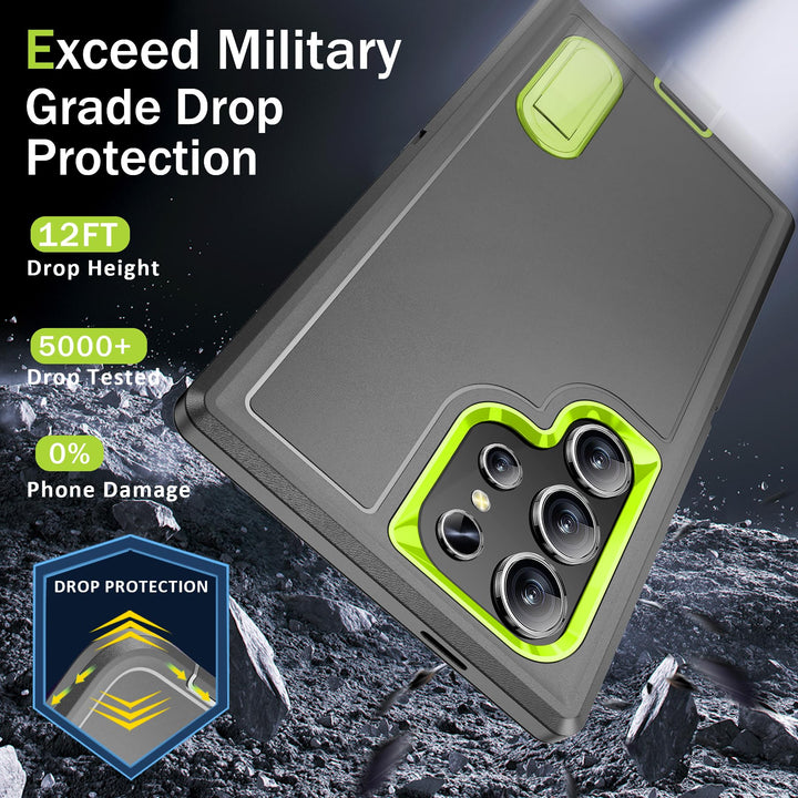 BaHaHouse Galaxy S22 Kickstand Case - Night Purple/Pink - DOKUTRONIX