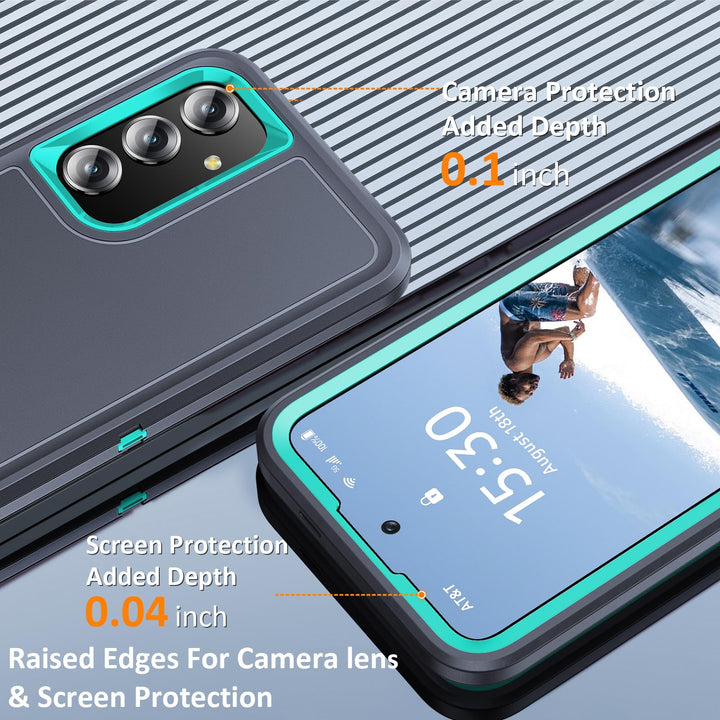 BaHaHouse Galaxy S22 Kickstand Case - Night Purple/Pink - DOKUTRONIX