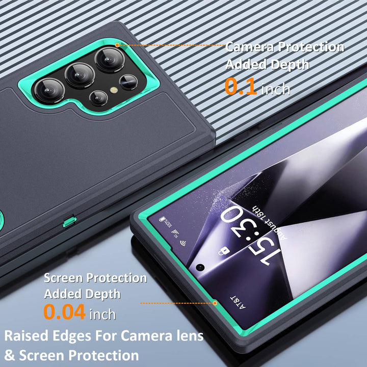 BaHaHouse Galaxy S22 Kickstand Case - Night Purple/Pink - DOKUTRONIX