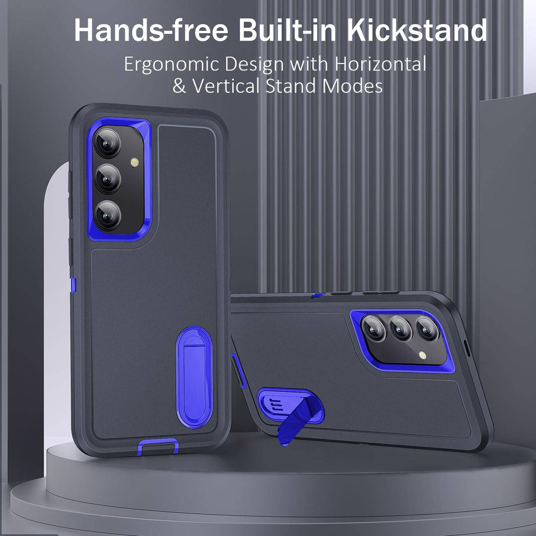 BaHaHouse Galaxy S22 Kickstand Case - Night Purple/Pink - DOKUTRONIX