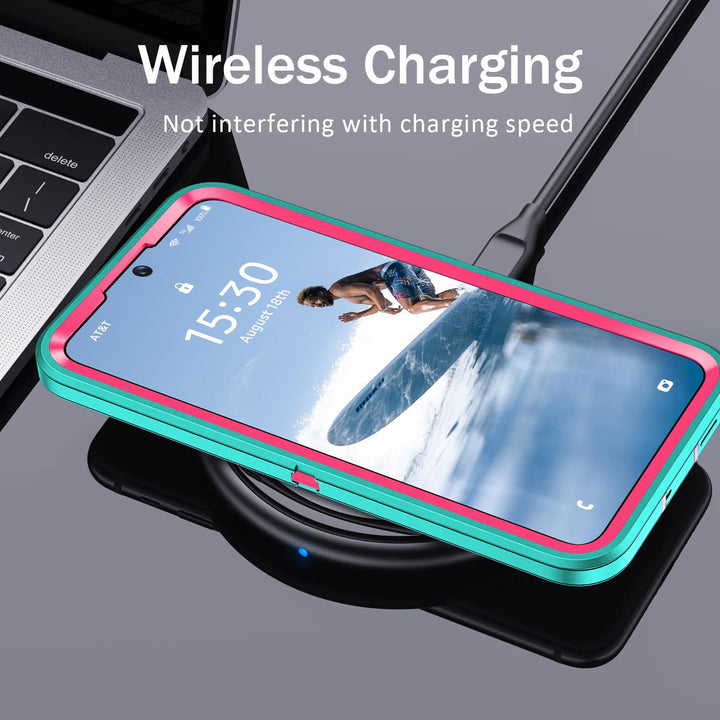 BaHaHouse Galaxy S22 Kickstand Case - Night Purple/Pink - DOKUTRONIX