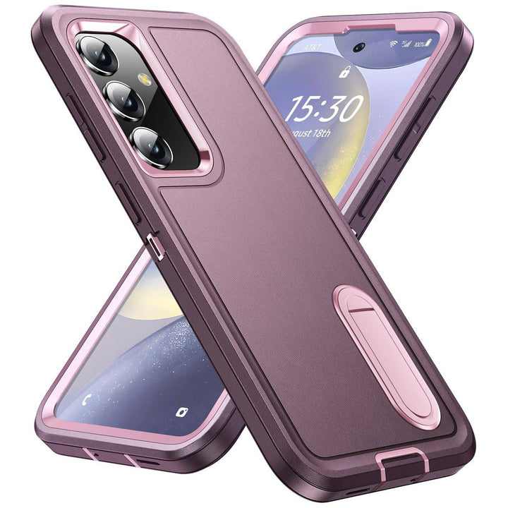 BaHaHouse Galaxy S22 Kickstand Case - Night Purple/Pink - DOKUTRONIX