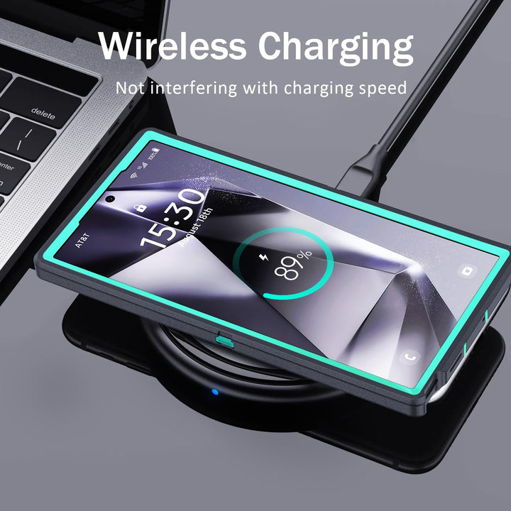 BaHaHouse Galaxy S22 Kickstand Case - Night Purple/Pink - DOKUTRONIX