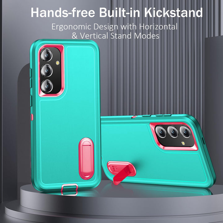 BaHaHouse Galaxy S22 Kickstand Case - Night Purple/Pink - DOKUTRONIX