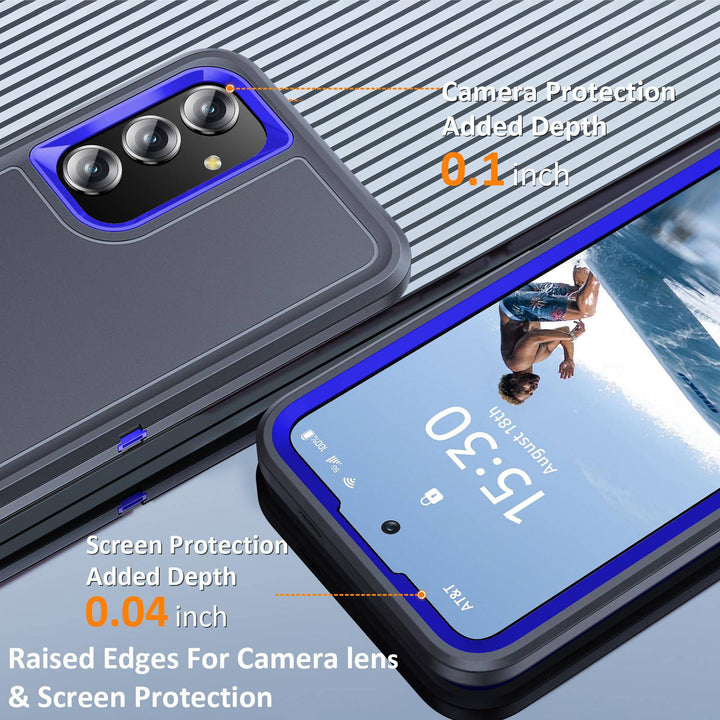 BaHaHouse Galaxy S22 Kickstand Case - Night Purple/Pink - DOKUTRONIX