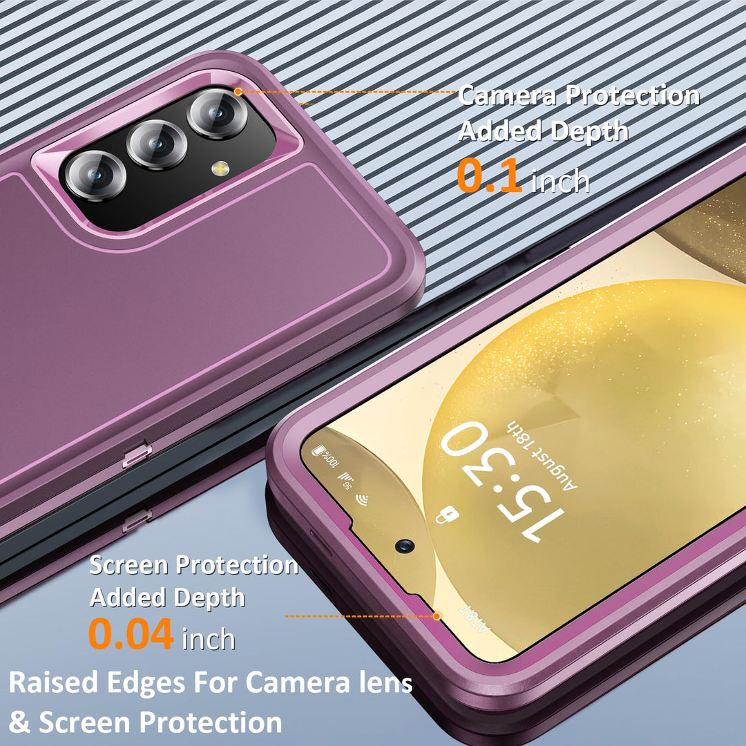 BaHaHouse Galaxy S22 Kickstand Case - Night Purple/Pink - DOKUTRONIX