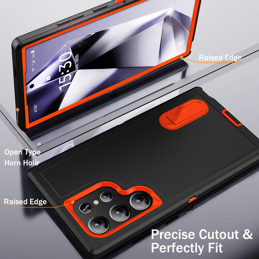 BaHaHouse Galaxy S22 Kickstand Case - Night Purple/Pink - DOKUTRONIX