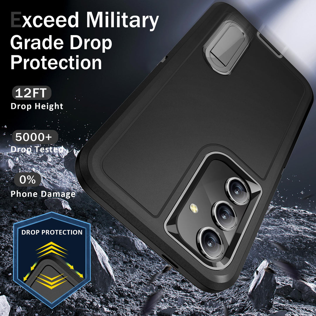 BaHaHouse Galaxy S22 Kickstand Case - Night Purple/Pink - DOKUTRONIX