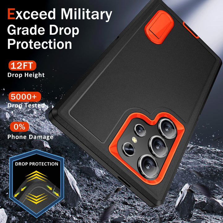 BaHaHouse Galaxy S22 Kickstand Case - Night Purple/Pink - DOKUTRONIX