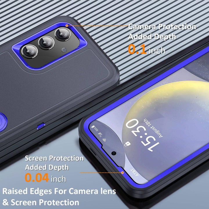 BaHaHouse Galaxy S22 Kickstand Case - Night Purple/Pink - DOKUTRONIX