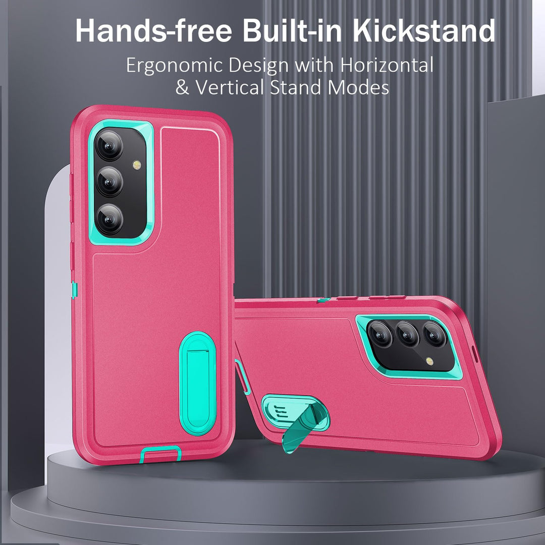 BaHaHouse Galaxy S22 Kickstand Case - Night Purple/Pink - DOKUTRONIX