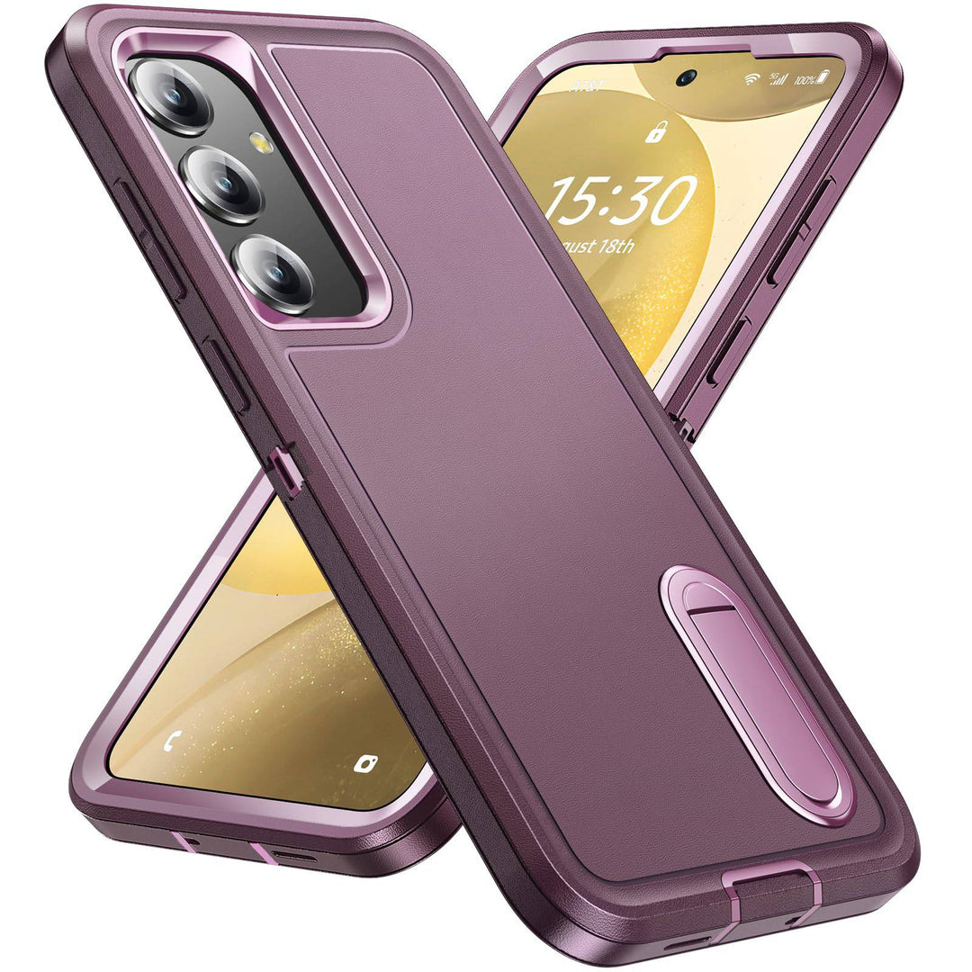 BaHaHouse Galaxy S22 Kickstand Case - Night Purple/Pink - DOKUTRONIX