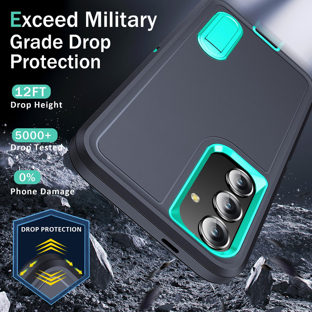 BaHaHouse Galaxy S22 Kickstand Case - Night Purple/Pink - DOKUTRONIX