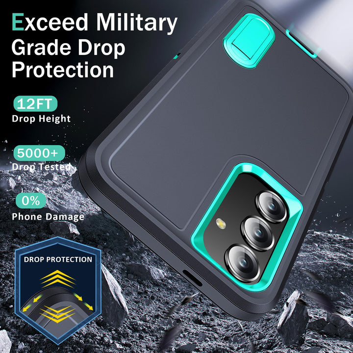 BaHaHouse Galaxy S22 Kickstand Case - Night Purple/Pink - DOKUTRONIX