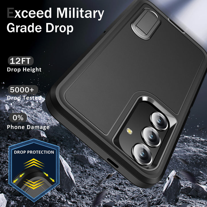 BaHaHouse Galaxy S22 Kickstand Case - Night Purple/Pink - DOKUTRONIX