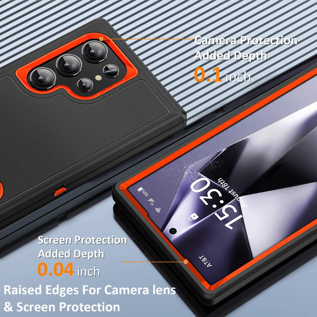 BaHaHouse Galaxy S22 Kickstand Case - Night Purple/Pink - DOKUTRONIX