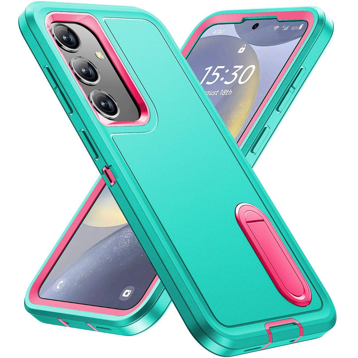 BaHaHouse Galaxy S22 Kickstand Case - Night Purple/Pink - DOKUTRONIX