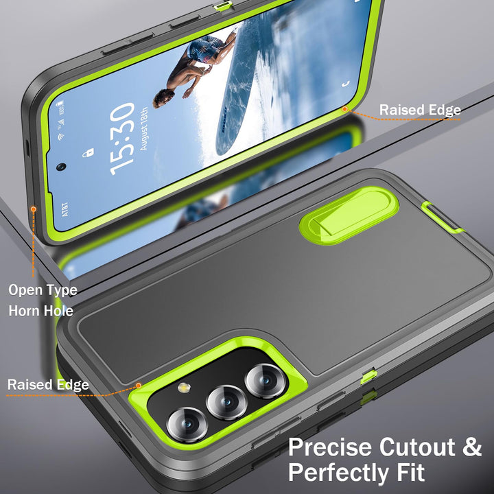 BaHaHouse Galaxy S22 Kickstand Case - Night Purple/Pink - DOKUTRONIX