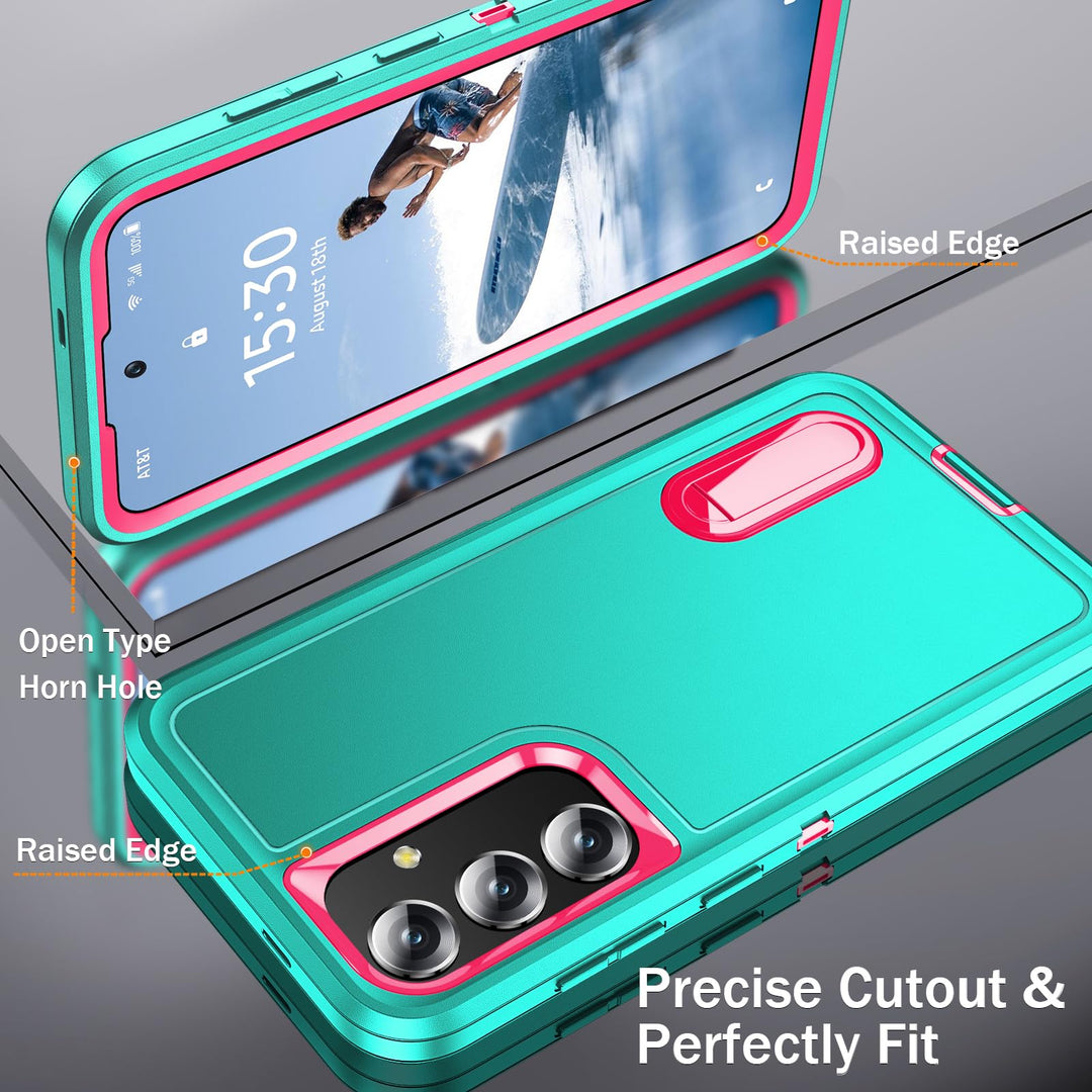 BaHaHouse Galaxy S22 Kickstand Case - Night Purple/Pink - DOKUTRONIX