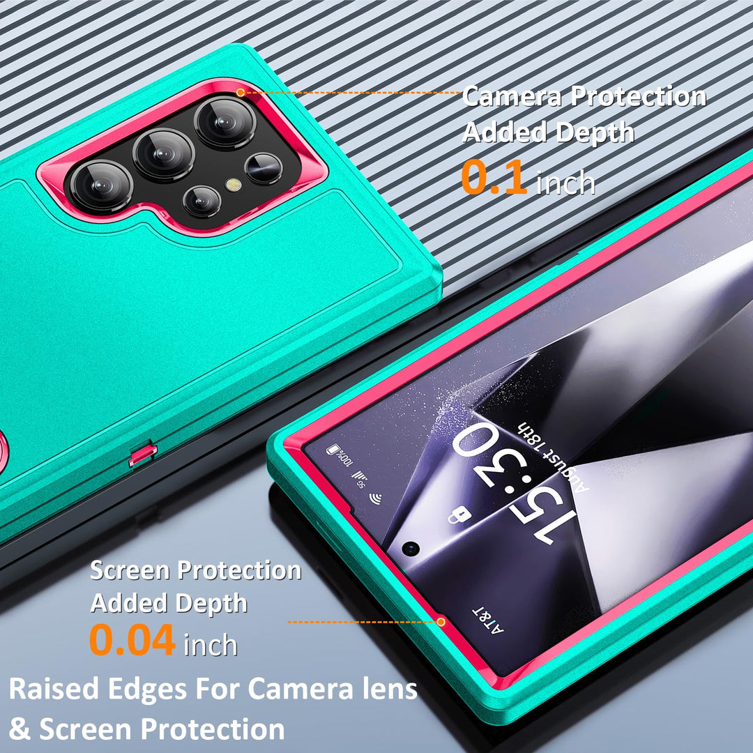 BaHaHouse Galaxy S22 Kickstand Case - Night Purple/Pink - DOKUTRONIX