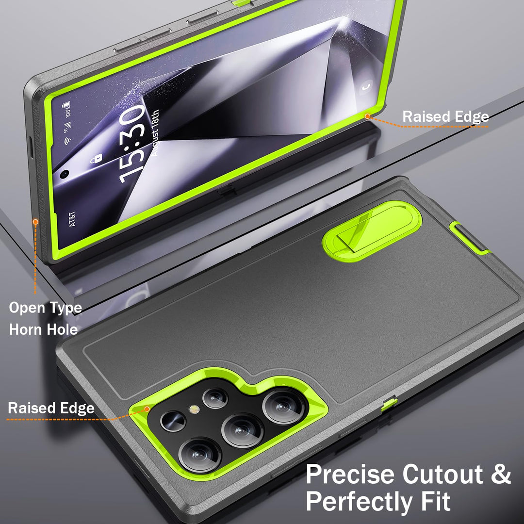 BaHaHouse Galaxy S22 Kickstand Case - Night Purple/Pink - DOKUTRONIX