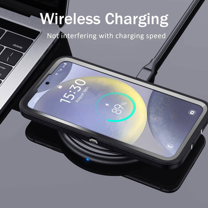 BaHaHouse Galaxy S22 Kickstand Case - Night Purple/Pink - DOKUTRONIX