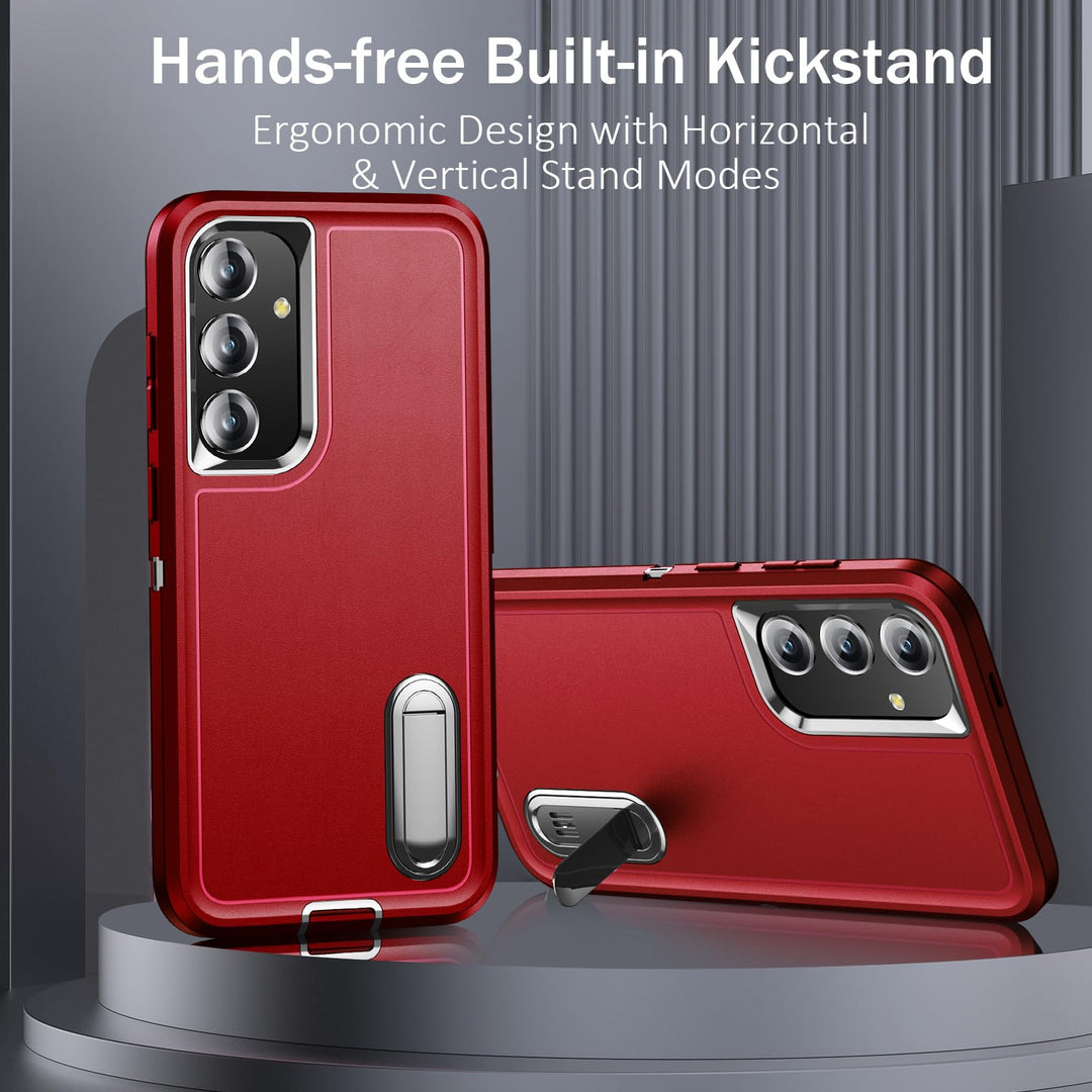 BaHaHouse Galaxy S22 Kickstand Case - Night Purple/Pink - DOKUTRONIX