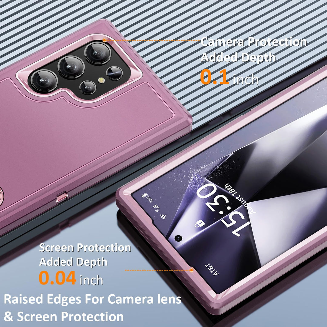 BaHaHouse Galaxy S22 Kickstand Case - Night Purple/Pink - DOKUTRONIX