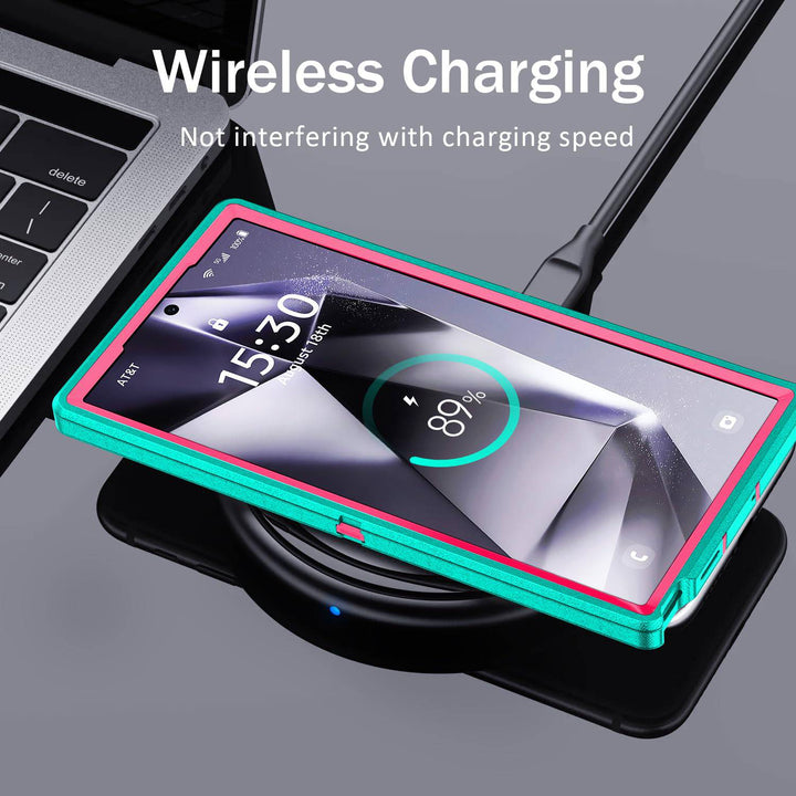 BaHaHouse Galaxy S22 Kickstand Case - Night Purple/Pink - DOKUTRONIX