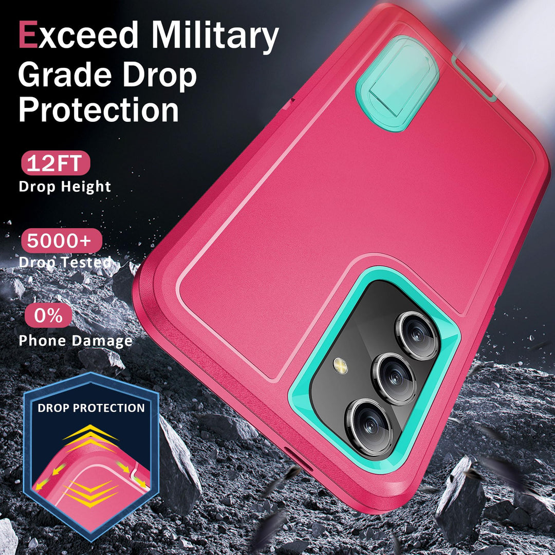 BaHaHouse Galaxy S22 Kickstand Case - Night Purple/Pink - DOKUTRONIX