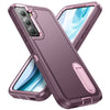 BaHaHouse Galaxy S22 Kickstand Case - Night Purple/Pink
