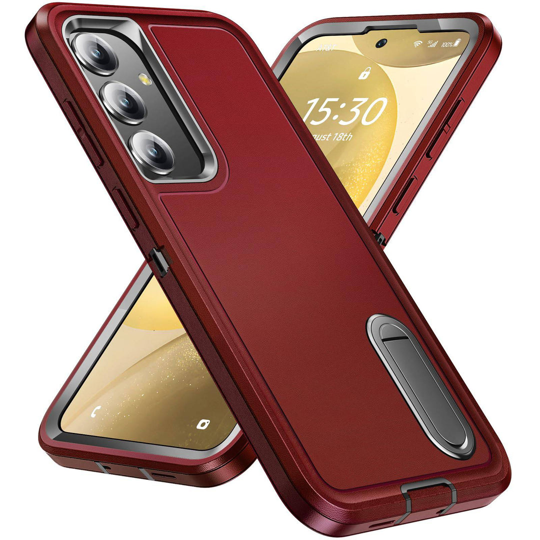 BaHaHouse Galaxy S22 Kickstand Case - Night Purple/Pink - DOKUTRONIX