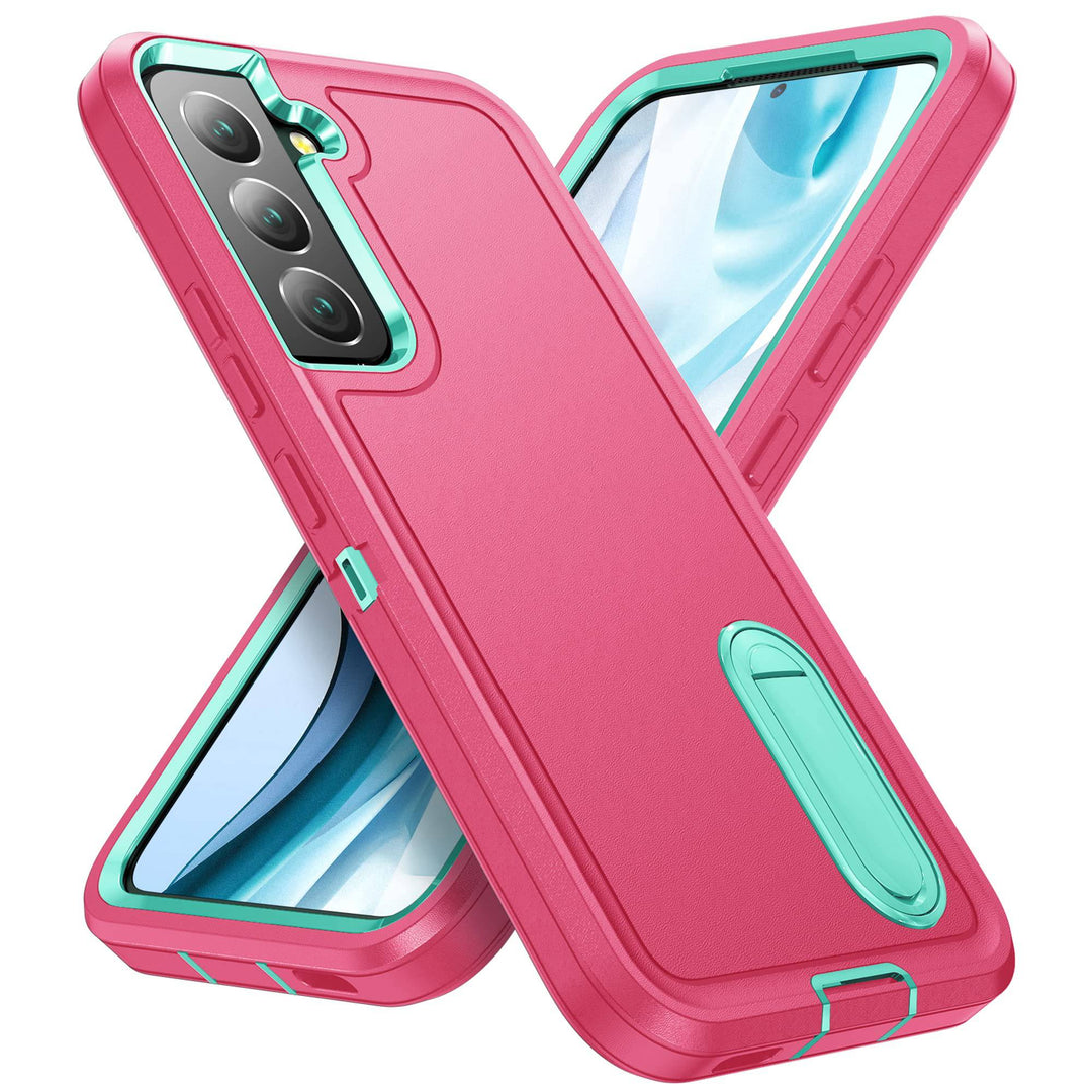 BaHaHouse Galaxy S22 Kickstand Case - Night Purple/Pink - DOKUTRONIX