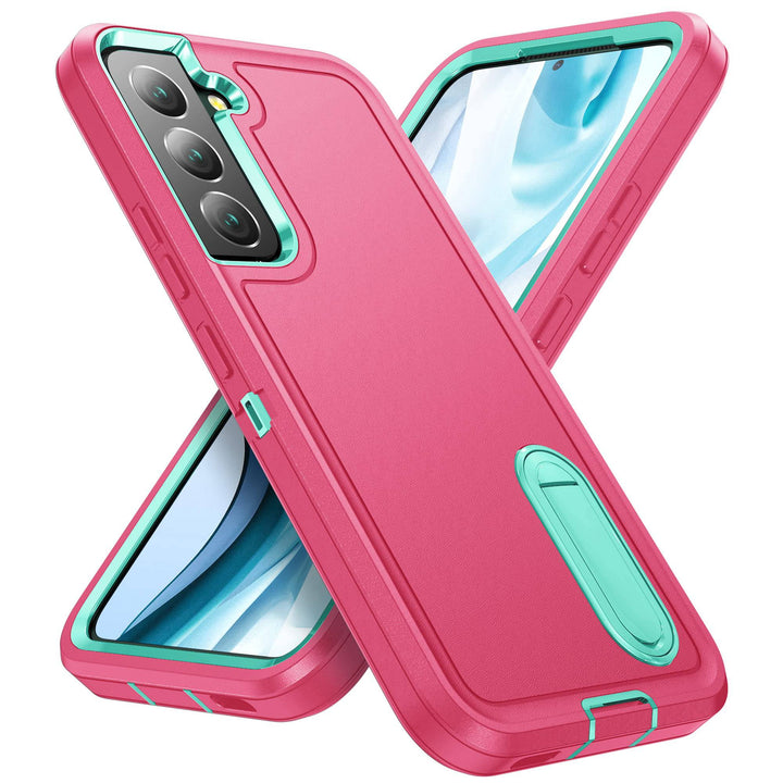 BaHaHouse Galaxy S22 Kickstand Case - Night Purple/Pink - DOKUTRONIX