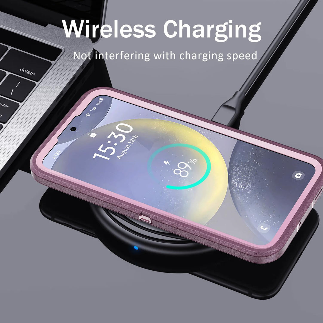 BaHaHouse Galaxy S22 Kickstand Case - Night Purple/Pink - DOKUTRONIX