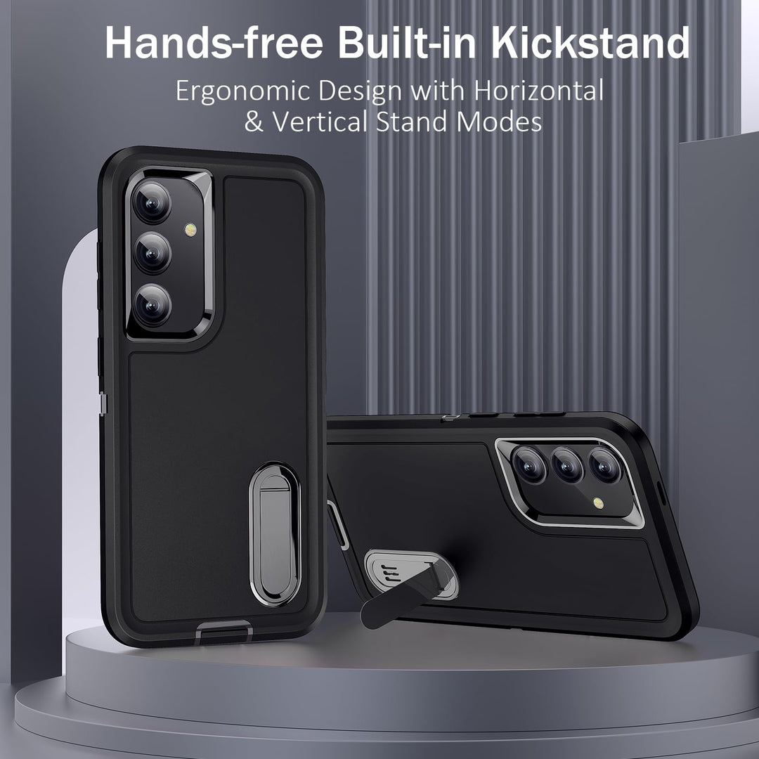 BaHaHouse Galaxy S22 Kickstand Case - Night Purple/Pink - DOKUTRONIX