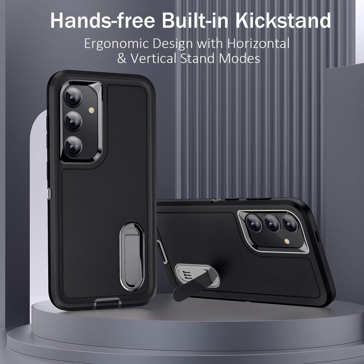 BaHaHouse Galaxy S22 Kickstand Case - Night Purple/Pink - DOKUTRONIX