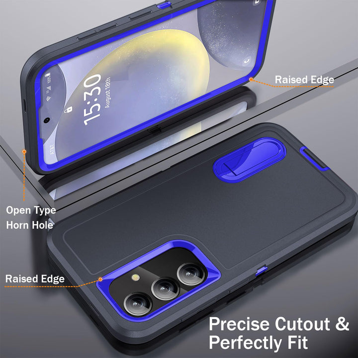 BaHaHouse Galaxy S22 Kickstand Case - Night Purple/Pink - DOKUTRONIX