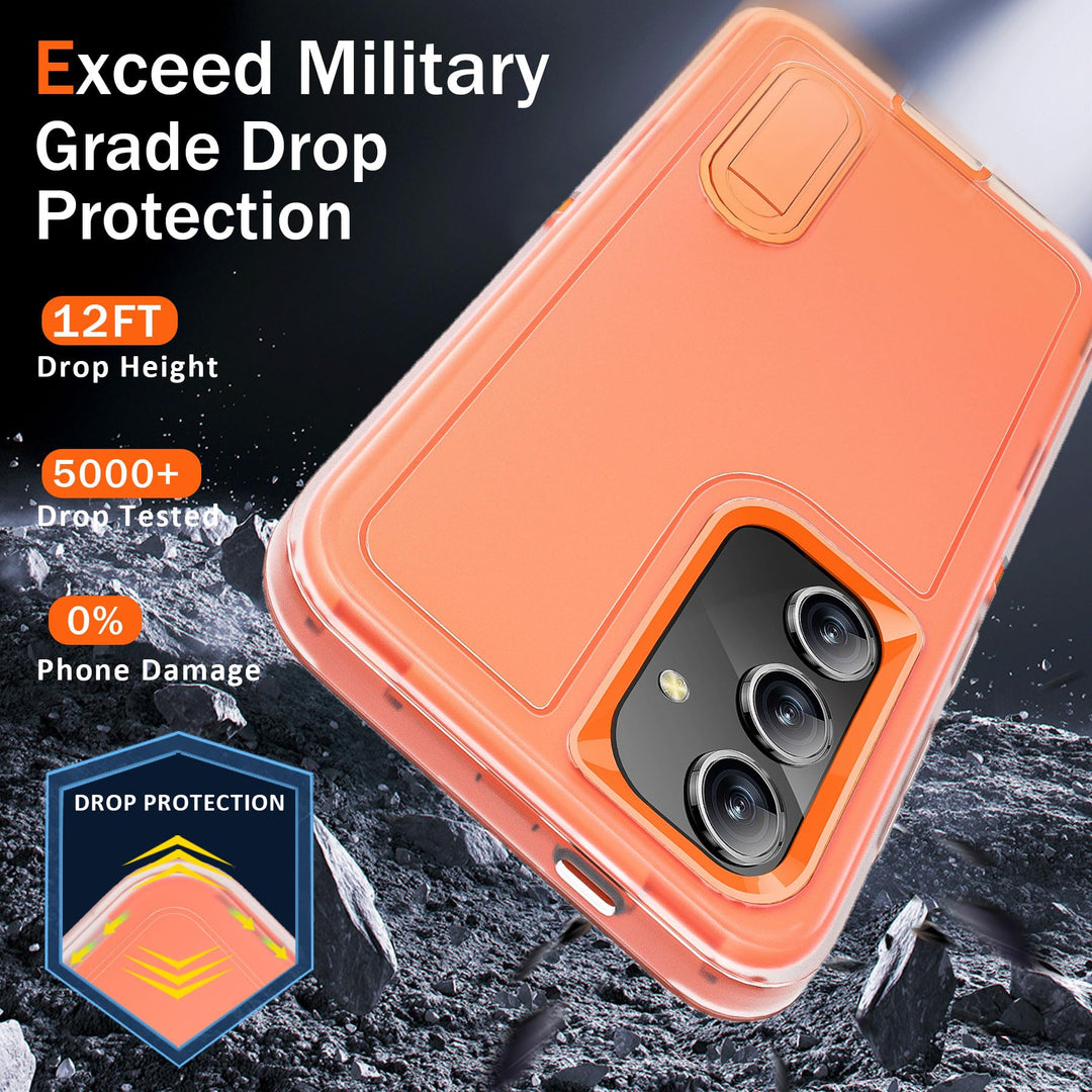 BaHaHouse Galaxy S22 Kickstand Case - Night Purple/Pink - DOKUTRONIX