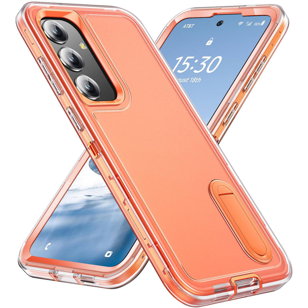 BaHaHouse Galaxy S22 Kickstand Case - Night Purple/Pink - DOKUTRONIX