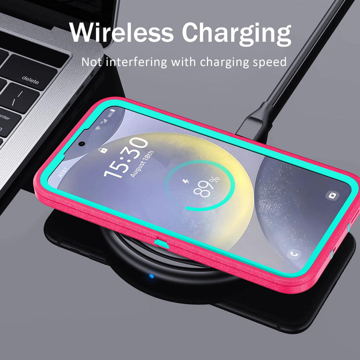 BaHaHouse Galaxy S22 Kickstand Case - Night Purple/Pink - DOKUTRONIX