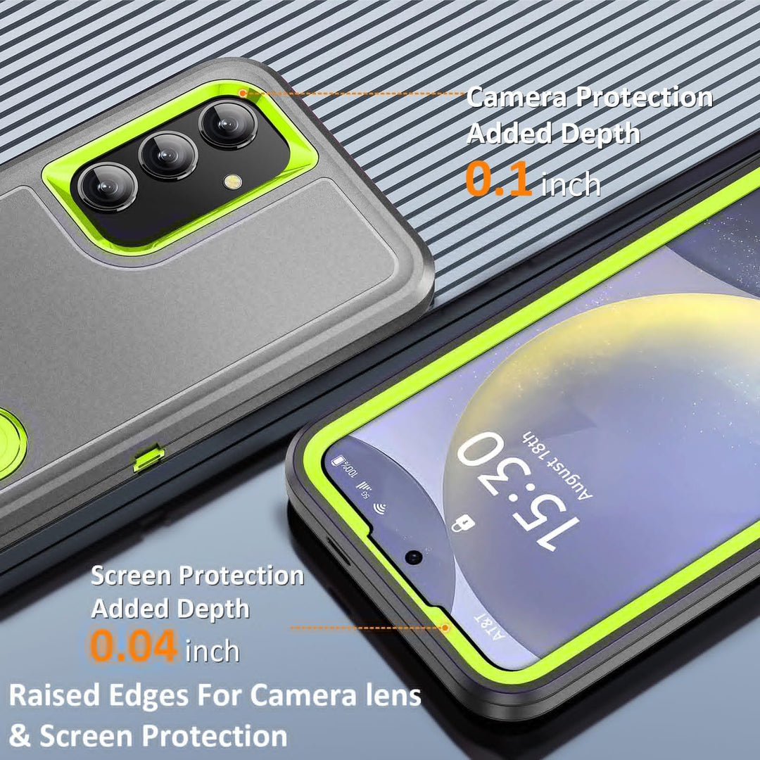 BaHaHouse Galaxy S22 Kickstand Case - Night Purple/Pink - DOKUTRONIX