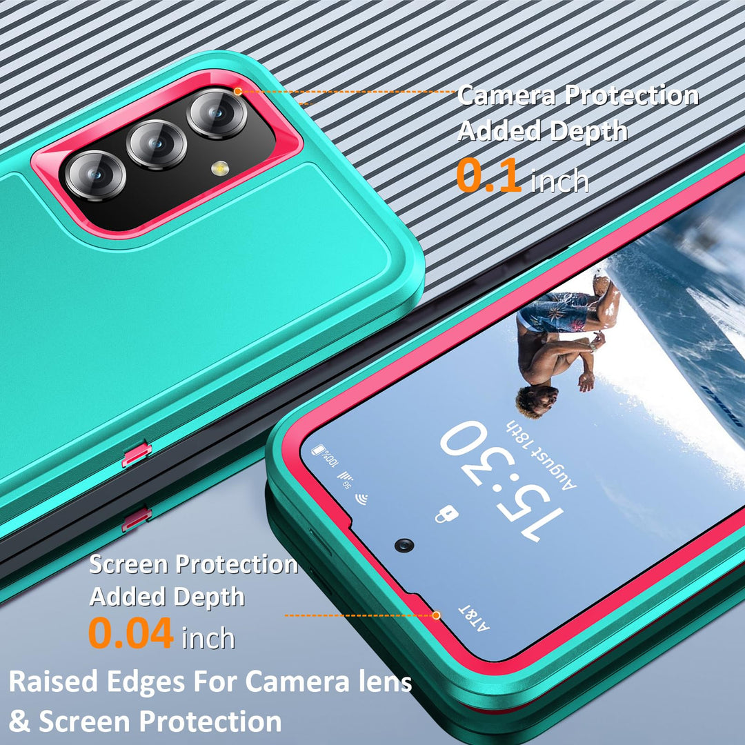 BaHaHouse Galaxy S22 Kickstand Case - Night Purple/Pink - DOKUTRONIX