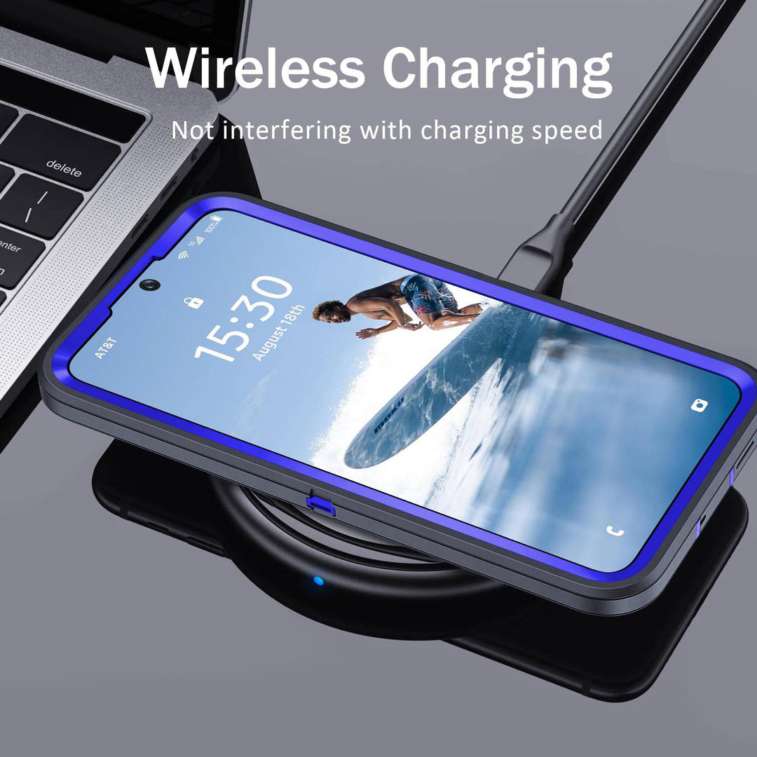 BaHaHouse Galaxy S22 Kickstand Case - Night Purple/Pink - DOKUTRONIX