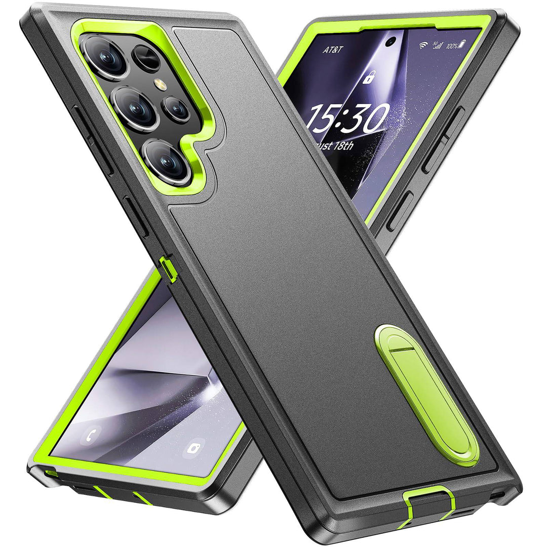 BaHaHouse Galaxy S22 Kickstand Case - Night Purple/Pink - DOKUTRONIX