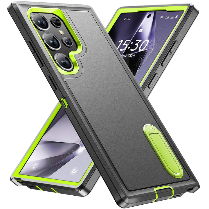 BaHaHouse Galaxy S22 Kickstand Case - Night Purple/Pink - DOKUTRONIX